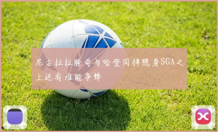 尼古拉拉胯奇与哈登同样隐身SGA之上还有谁能争锋